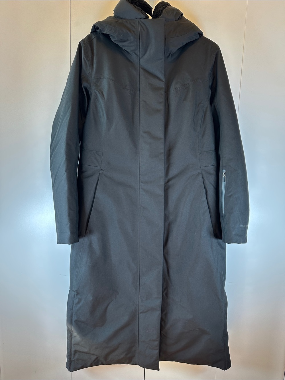 Lululemon Snow Warrior Long Parka Black Size6
